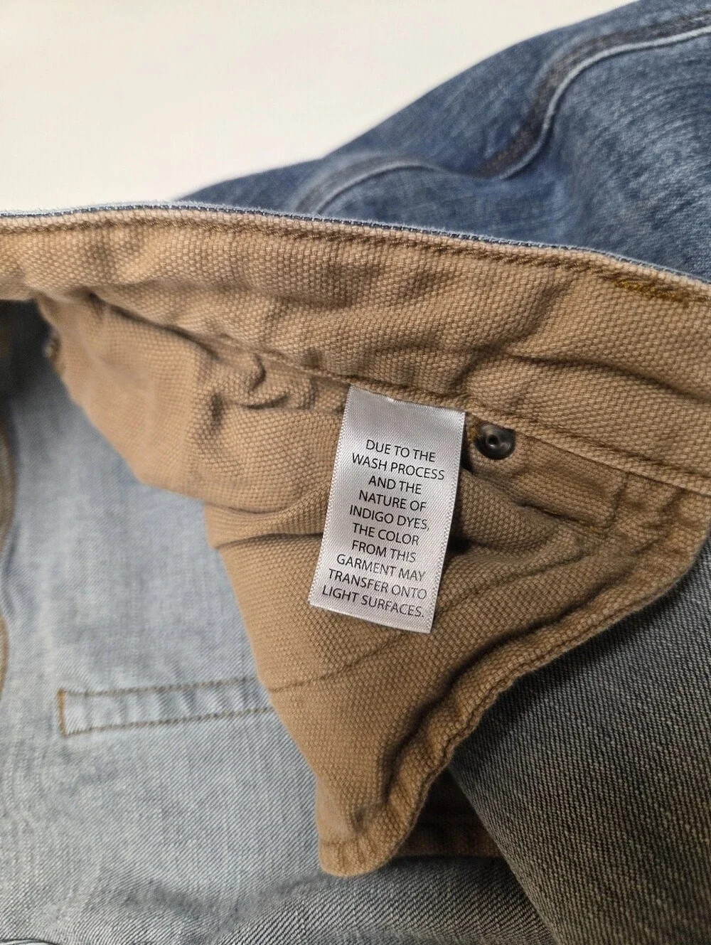 Duluth Trading Flex Ballroom Jeans Mens 42x28 Relaxed Fit Blue Denim